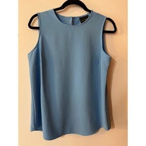 Alex Marie Light Blue Sleeveless Tank Top